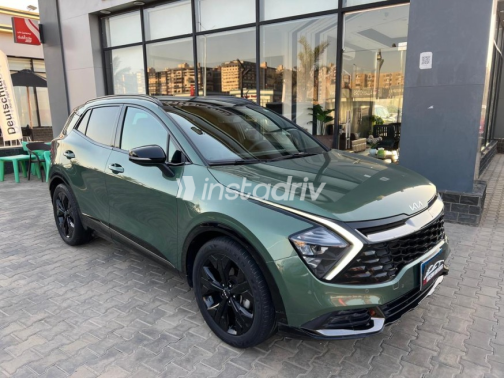 Kia Sportage 2024 Green Automatic Used for Sale in Cairo - 3