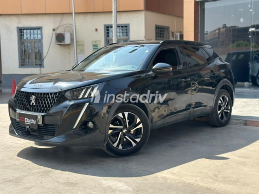 Peugeot 2008 2022 Black Automatic Used for Sale in Cairo - 2