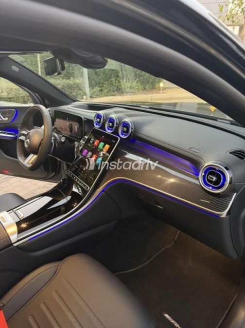 Mercedes GLC 300 2025 Gray Automatic Used for Sale in Sheikh Zayed City - 9