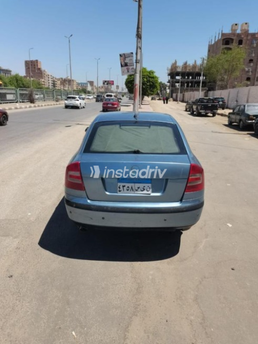 سكودا اوكتافيا A5 2007 سماوي أوتوماتيك مستعملة للبيع في المنيا‎ - 3