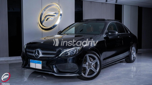 Mercedes C 180 2017 Black Automatic Used for Sale in Greater Cairo ( Cairo + Giza) - 1