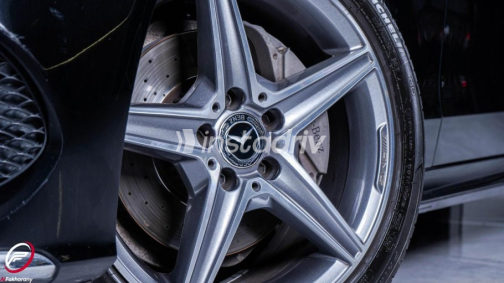 Mercedes C 180 2017 Black Automatic Used for Sale in Greater Cairo ( Cairo + Giza) - 3