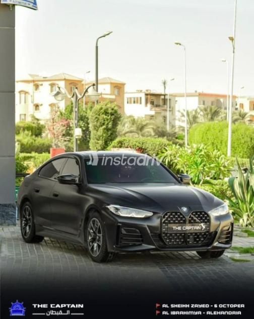 BMW 420 2024 Black Automatic Used for Sale in Sheikh Zayed City - 1