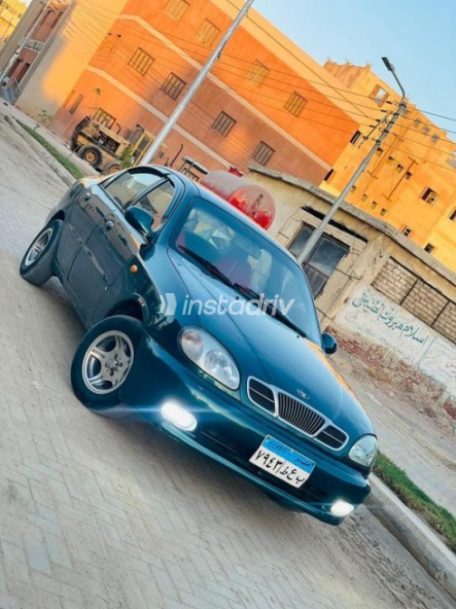 Daewoo Lanos 2000 Green Automatic Used for Sale in Kafr el-Dawwar - 2