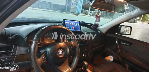بي ام دبليو X3 2008 أسود أوتوماتيك مستعملة للبيع في الجيزة - 8