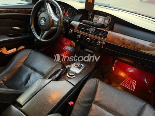 BMW 520 2008 Gray Automatic Used for Sale in Cairo - 3