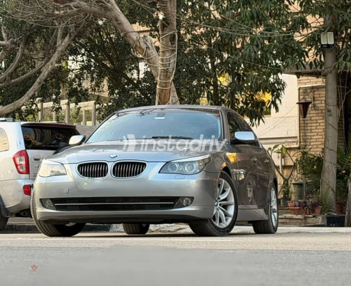 BMW 520 2008 Gray Automatic Used for Sale in Cairo - 4