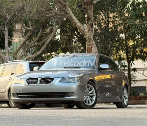 BMW 520 2008 Gray Automatic Used for Sale in Cairo - 5