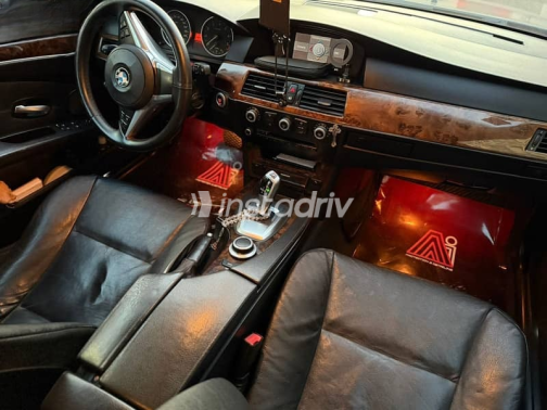 BMW 520 2008 Gray Automatic Used for Sale in Cairo - 7