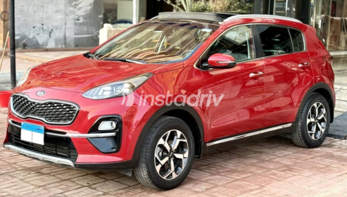 Kia Sportage 2020 Red Automatic Used for Sale in Cairo - 2
