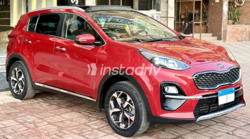 Kia Sportage 2020 Red Automatic Used for Sale in Cairo - 3