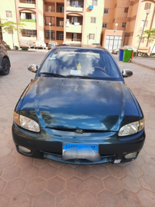 Hyundai Accent 1999 Green Manual Used for Sale in Hadayek October