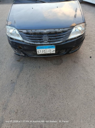 Renault Logan 2010 Gray Manual Used for Sale in Alexandria