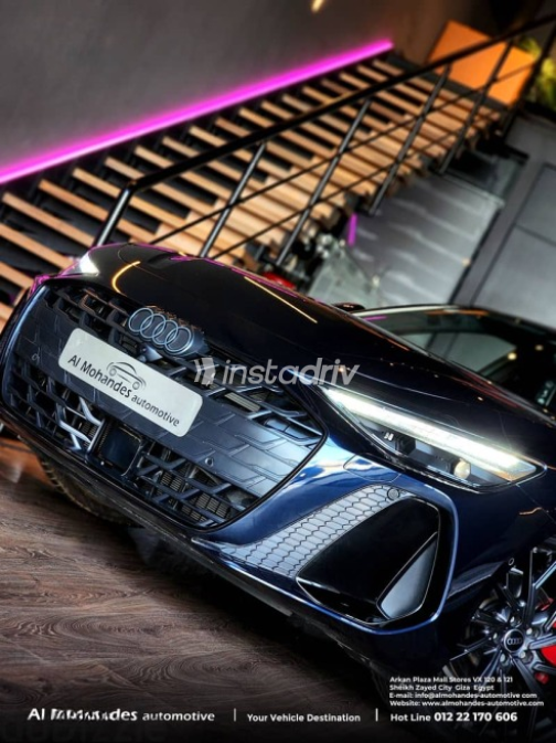 اودي A6 2026 أزرق غامق أوتوماتيك جديدة للبيع في الجيزة - 2