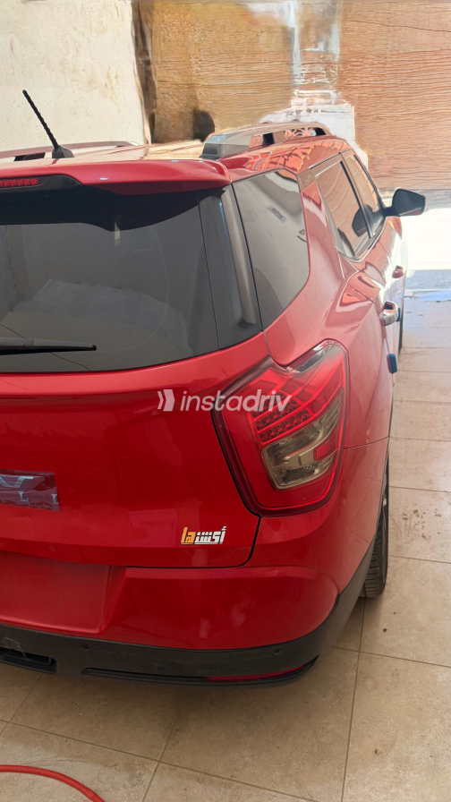 سانج يونج تيفولى 2019 أحمر أوتوماتيك مستعملة للبيع في المنصورة - 4
