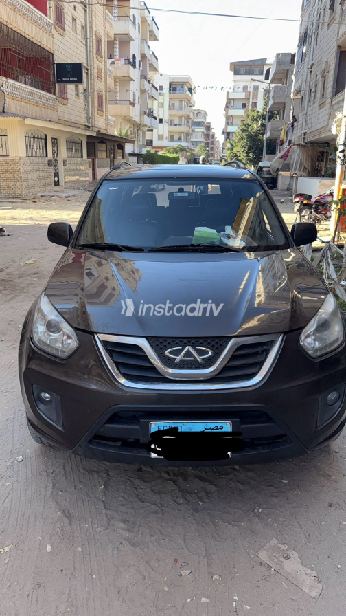 Chery Tiggo 2017 Brown Automatic Used for Sale in Dakahlia - 2