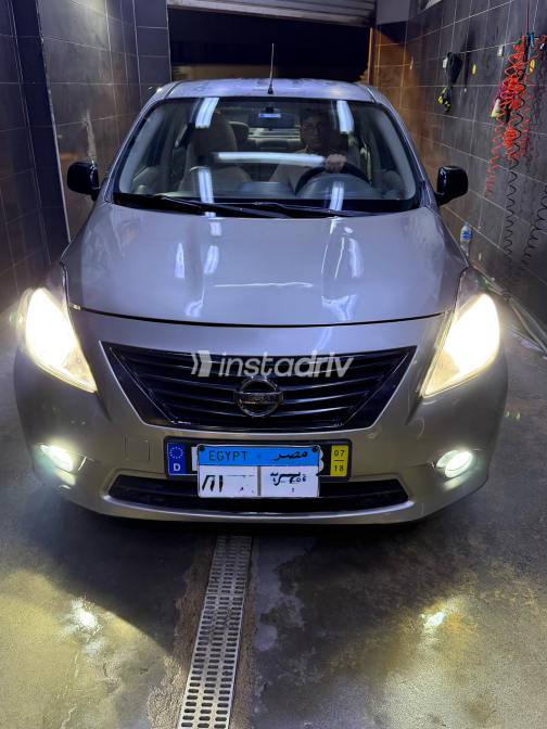 Nissan Sunny 2014 Gray Automatic Used for Sale in Tanta - 8