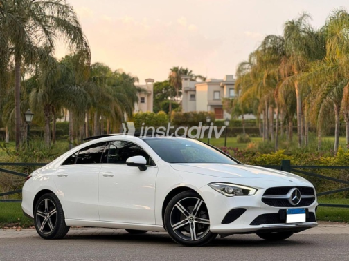 مرسيدس CLA 180 2021 أبيض أوتوماتيك مستعملة للبيع في المعادى - 2