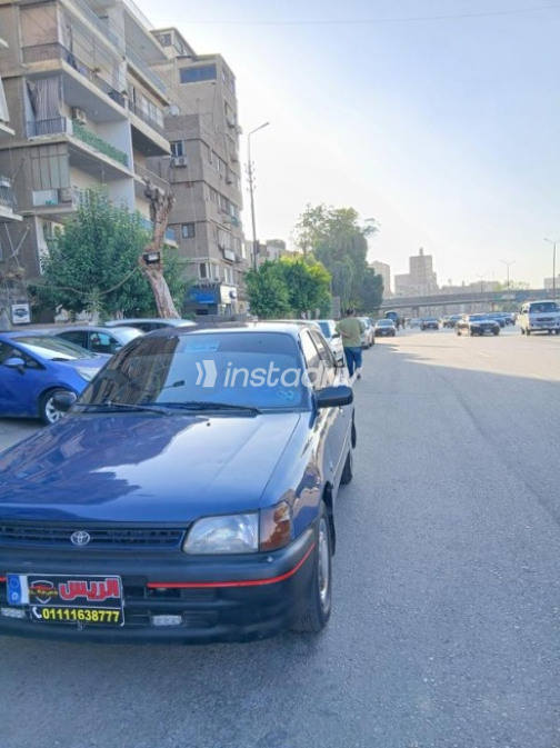 تويوتا ستارليت 1991 أزرق غامق أوتوماتيك مستعملة للبيع في مصر الجديدة - 3