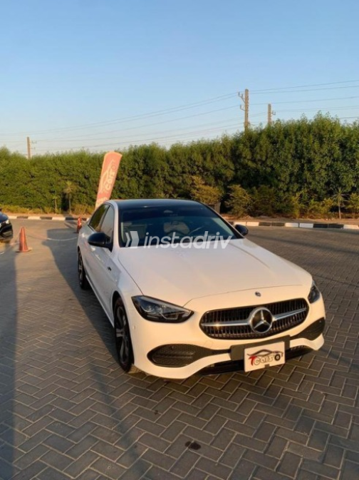 Mercedes C 180 2023 White Automatic Used for Sale in Obour City - 3