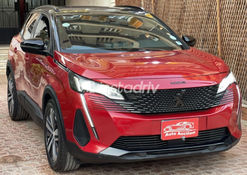 Peugeot 3008 2022 Red Automatic Used for Sale in Cairo - 3