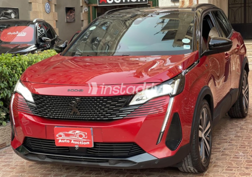 Peugeot 3008 2022 Red Automatic Used for Sale in Cairo - 4