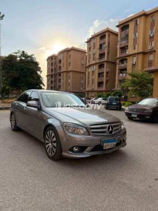 مرسيدس C 280 2008 رمادي أوتوماتيك مستعملة للبيع في القاهرة - 6