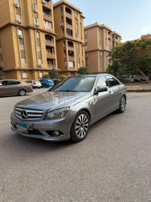 مرسيدس C 280 2008 رمادي أوتوماتيك مستعملة للبيع في القاهرة - 7