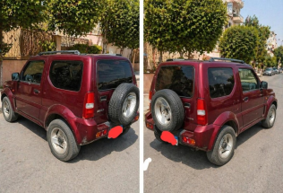 Suzuki Jimny 2000 Dark Red Automatic Used for Sale in Alexandria