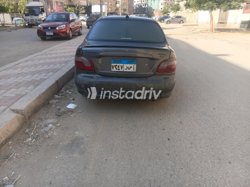 Hyundai Accent 2005 Gray Manual Used for Sale in Cairo - 5