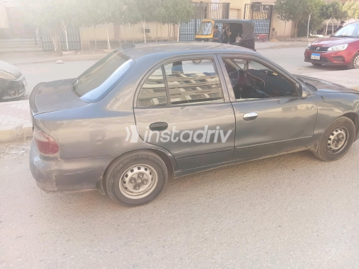 Hyundai Accent 2005 Gray Manual Used for Sale in Cairo - 8
