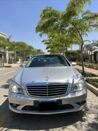 Mercedes S 500 2009 Silver Automatic Used for Sale in Nasr city