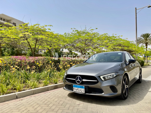 Mercedes A 200 2020 Gray Automatic Used for Sale in Cairo - 2