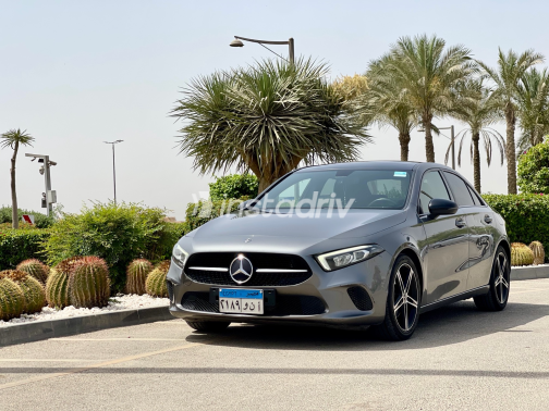 Mercedes A 200 2020 Gray Automatic Used for Sale in Cairo - 3