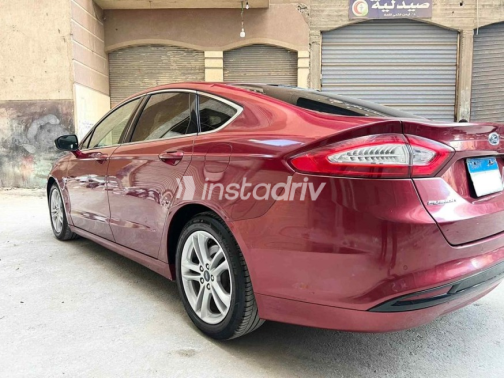 فورد فيوجن 2019 أحمر غامق أوتوماتيك مستعملة للبيع في دمنهور - 8