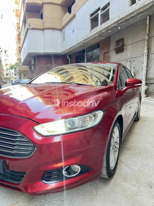 فورد فيوجن 2019 أحمر غامق أوتوماتيك مستعملة للبيع في دمنهور - 10