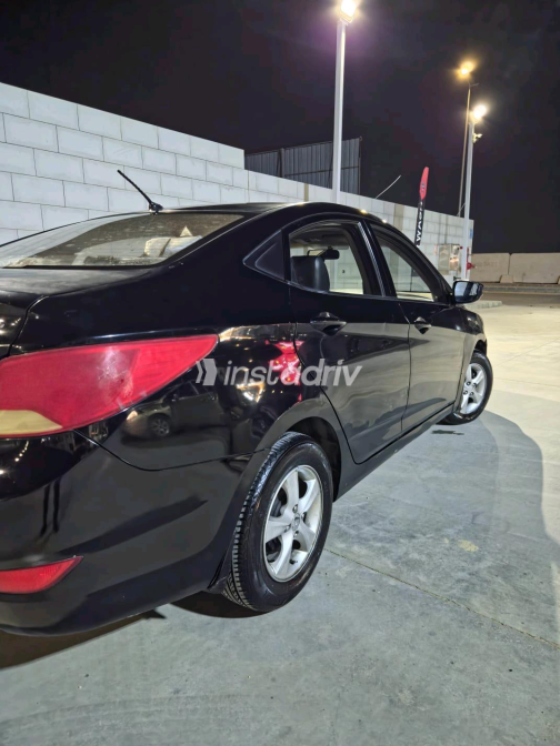 Hyundai Accent 2015 Black Automatic Used for Sale in Giza - 6