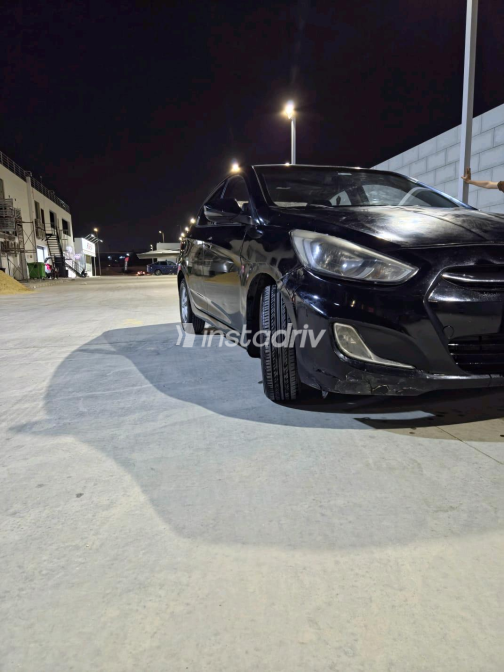 Hyundai Accent 2015 Black Automatic Used for Sale in Giza - 10