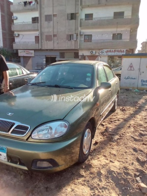 دايو لانوس 2005 أخضر غامق أوتوماتيك مستعملة للبيع في القاهرة - 2