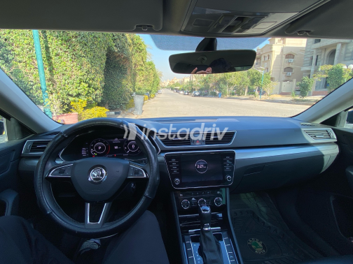 Skoda Superb 2019 Blue Automatic Used for Sale in Cairo - 1