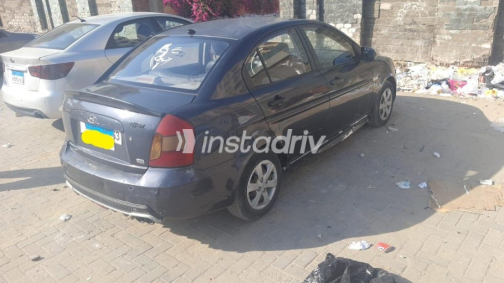 Hyundai Accent 2010 Dark Blue Automatic Used for Sale in Pyramids Gardens - 6
