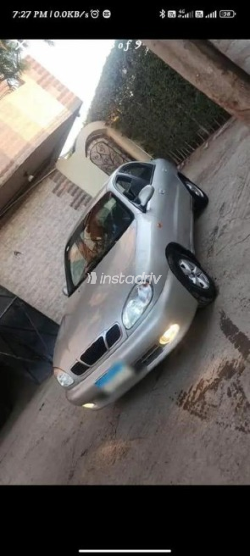 دايو لانوس 2000 فضي أوتوماتيك مستعملة للبيع في أسيوط - 4