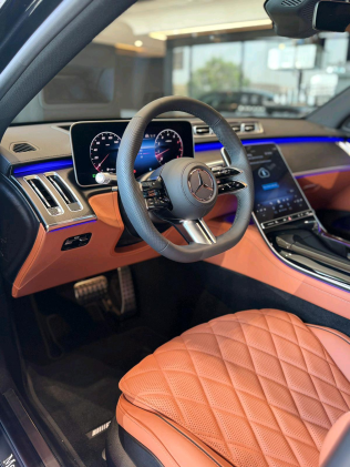 مرسيدس S 450 2026 أسود أوتوماتيك مستعملة للبيع في مصر الجديدة