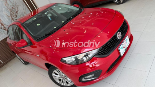 Fiat Tipo 2021 Dark Red Automatic Used for Sale in Cairo - 2