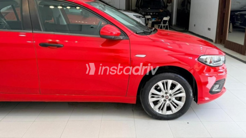 Fiat Tipo 2021 Dark Red Automatic Used for Sale in Cairo - 5