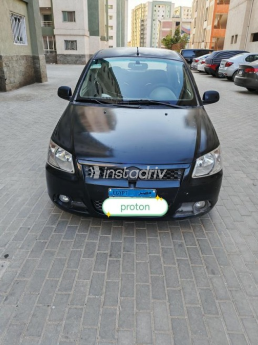 Proton Saga 2011 Black Automatic Used for Sale in Cairo - 5