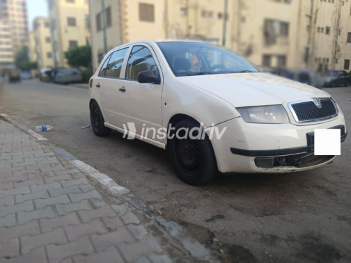 Skoda Fabia 2002 White Automatic Used for Sale in Greater Cairo ( Cairo + Giza) - 7