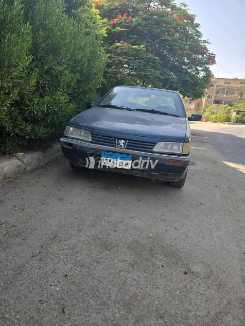 بيجو 405 1996 أزرق يدوي مستعملة للبيع في الجيزة - 2