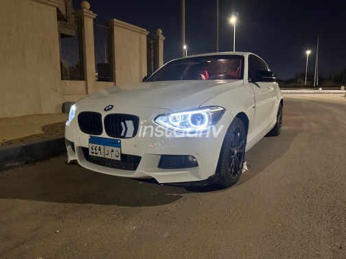 BMW 116 2013 White Automatic Used for Sale in Cairo - 2