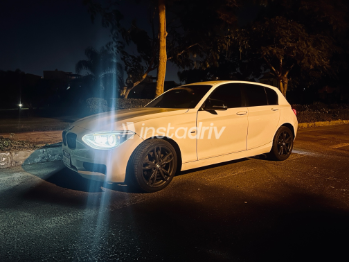 BMW 116 2013 White Automatic Used for Sale in Cairo - 6